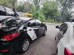 Hyundai Accent седан, вид сбоку